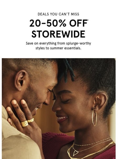20-50% Off Storewide from Kay Jewelers