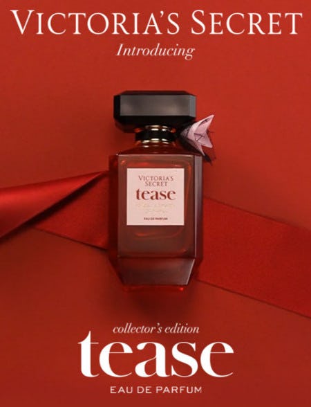 Introducing: Collector's Edition tease Eau de Parfum from Victoria's Secret