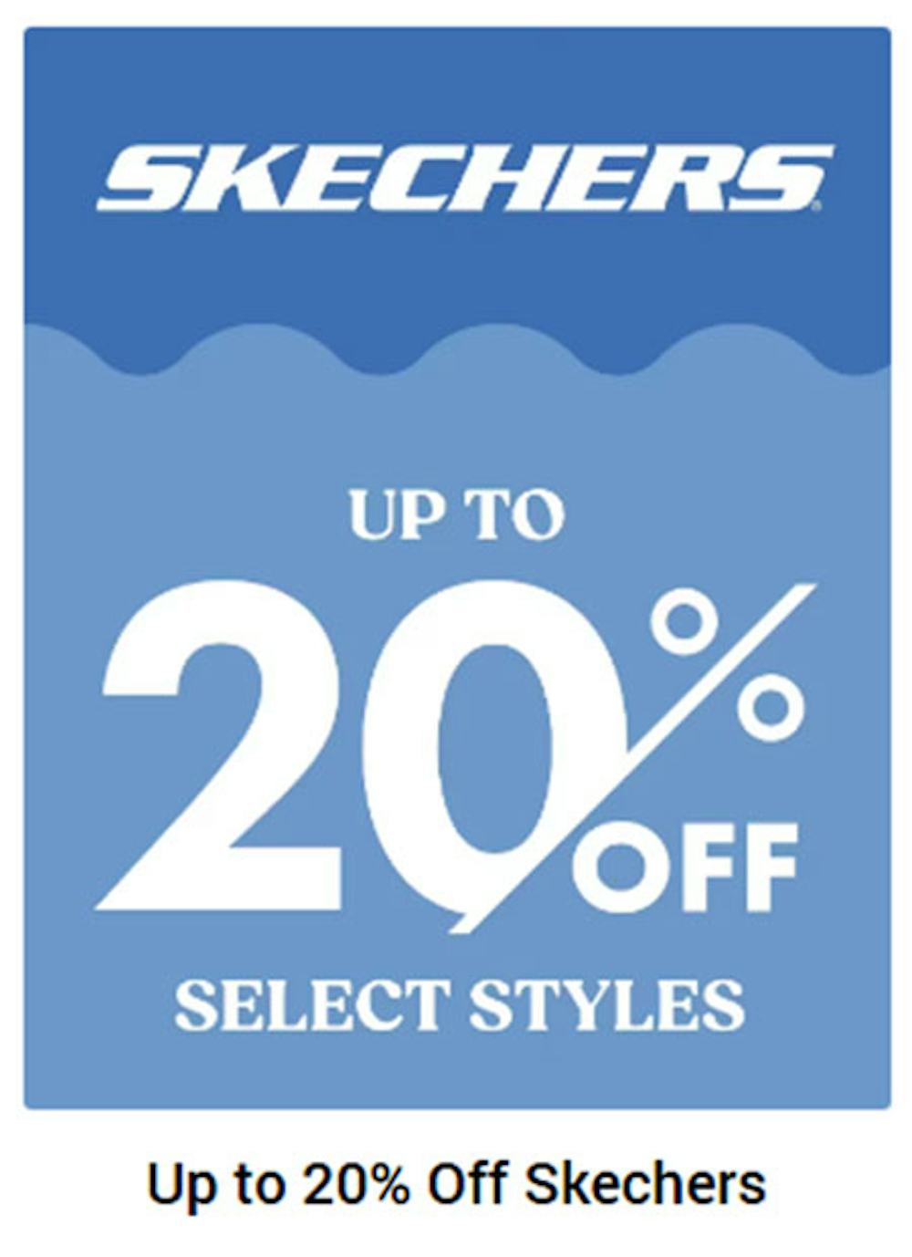 Up to 20% Off Skechers