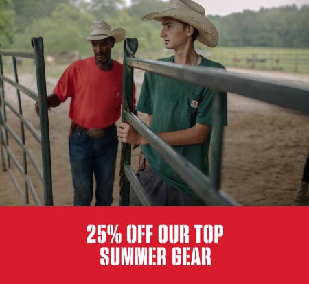 25% Off Our Top Summer Gear