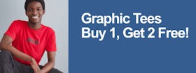 Buy 1, Get 2 Free Graphic Tees