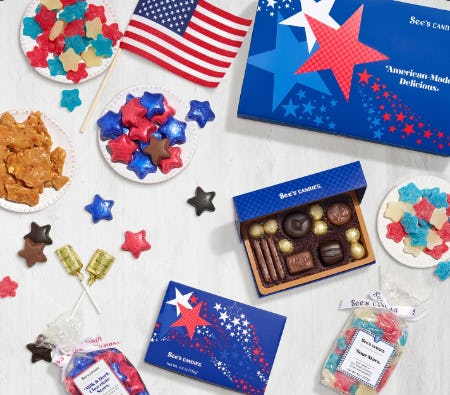 American-Made Treats this 4th of July from See's Candies
