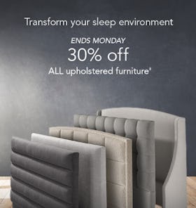 30% Off All Upholstered Furniture