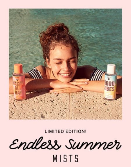 Limited Edition! Endless Summer Mists from Victoria's Secret