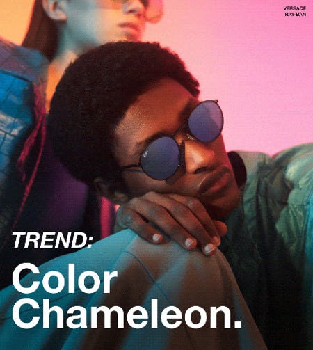 Trend: Color Chameleon from Sunglass Hut