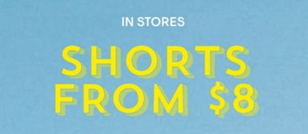 Shorts From $8 from Aéropostale