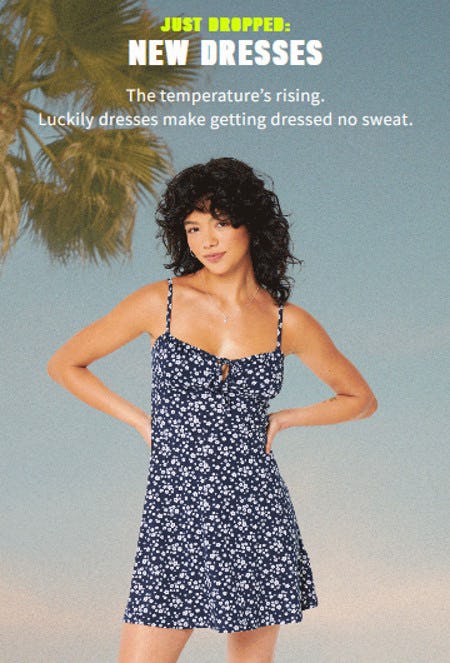 Just Dropped: New Dresses from HOLLISTER CALIFORNIA/GILLY HICKS