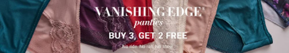 Vanishing Edge Panties Buy 3, Get 2 Free