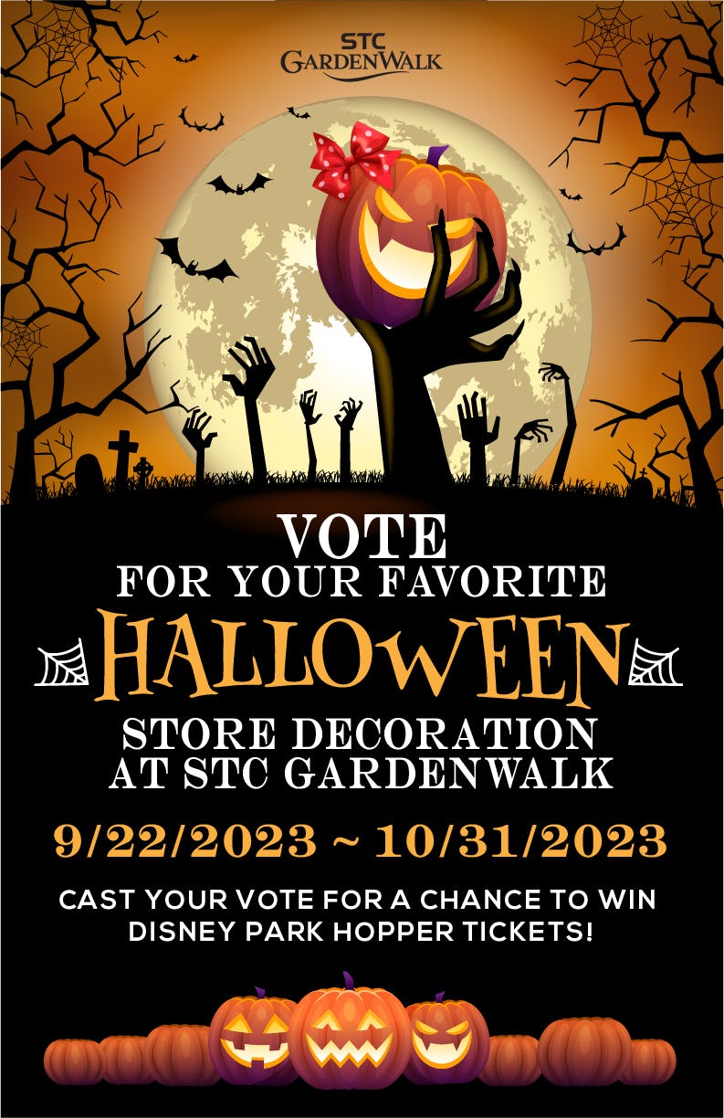 Anaheim GardenWalk ::: 2024 Halloween Decoration Contest