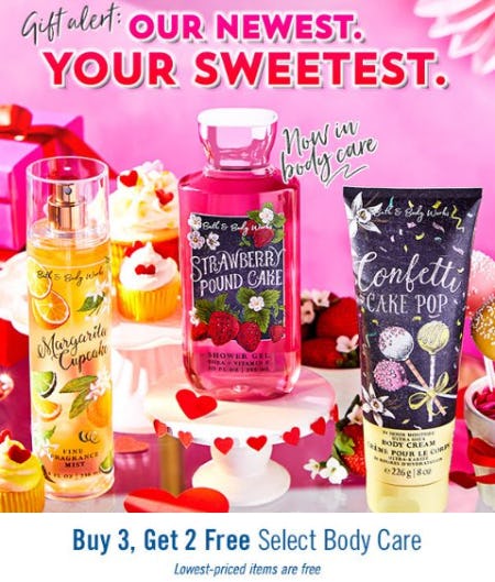 Buy 3 Get 2 Free Select Body Care At Bath Body Works White Barn