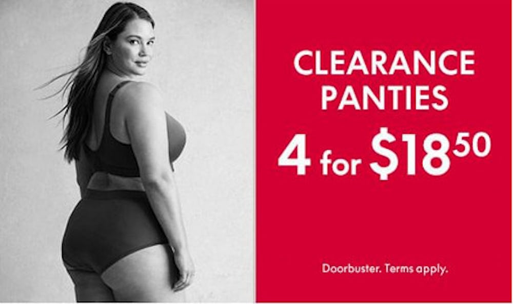 Antelope Valley Mall ::: Deal ::: $25 Clearance Bras ::: Lane Bryant