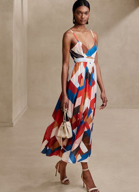 Our Newest Maxi Dresses from Banana Republic