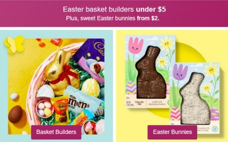 Easter Basket Builders Under $5 from Target