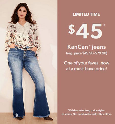 $45 KanCan Jeans from maurices