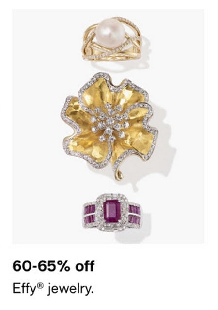 60-65% Off Effy Jewelry from Macy's Men's & Home & Childrens