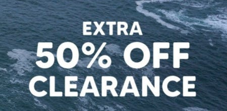 Extra 50% Off Clearance