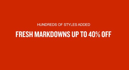 Fresh Markdowns Up to 40% Off from JD Sports