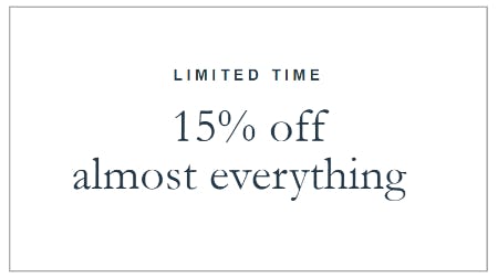 15% Off Almost Everything from Abercrombie & Fitch