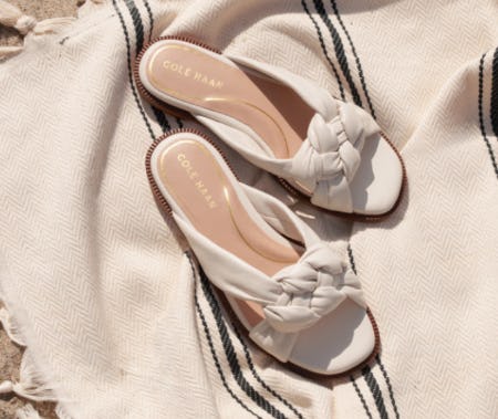 New In: Sandals and Slides from Cole Haan