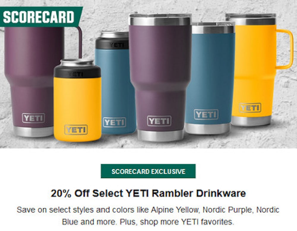 WE GOT THEM! New Yeti Alpine Yellow colour is in stock on our website