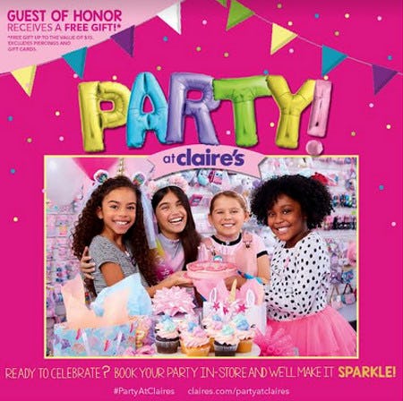Party at Claire's from Claire's                                