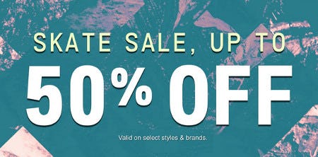Skate Sale Up to 50% Off