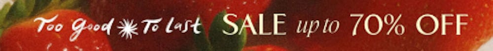 Sale Up to 70% Off