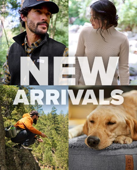 Shop New Arrivals from Orvis