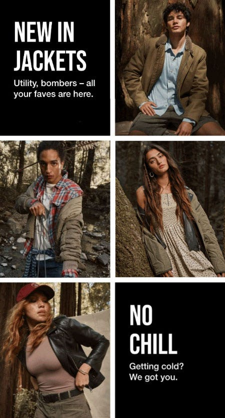 New In Jackets from Lucky Brand Jeans