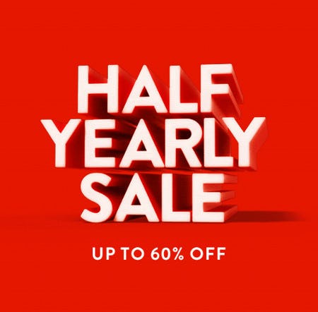 Half-Yearly Sale: Up to 60% Off