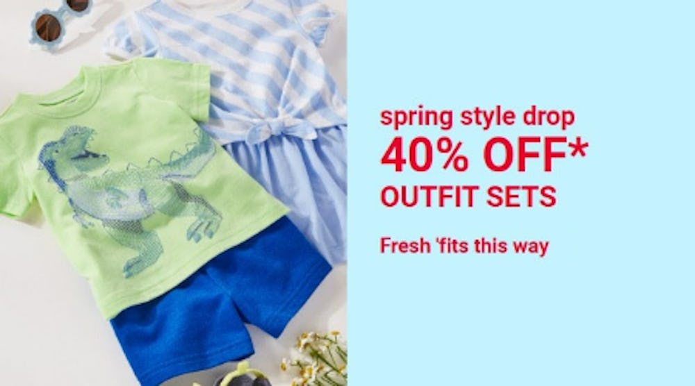 40% Off Outfit Sets