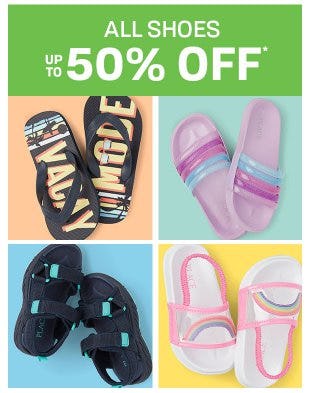 All Shoes up to 50% Off from The Children's Place