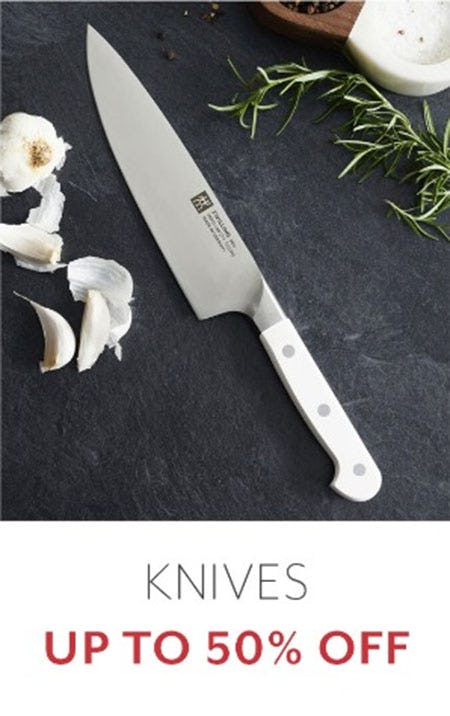 Knives Up to 50% Off from Sur La Table