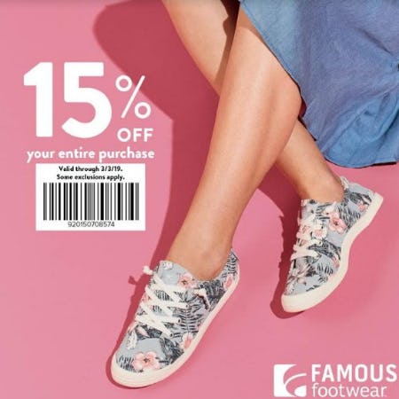 Famous Footwear in Honolulu, HI | Ala Moana Center