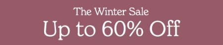 Up to 60% Off: The Winter Sale