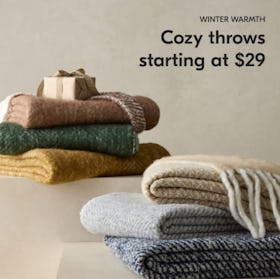 Cozy Throws Starting at $29