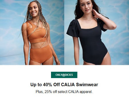 Up to 40% Off CALIA Swimwear from Dick's Sporting Goods