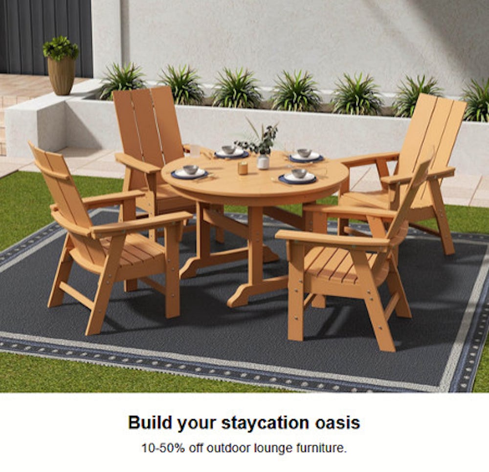 10-50% off Outdoor Lounge Furniture