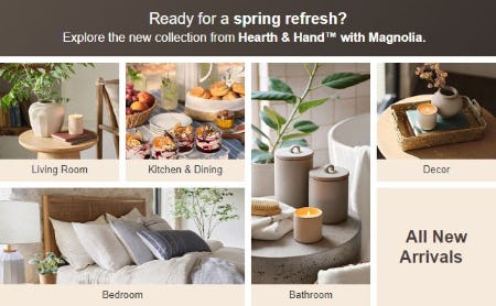 The New Colleciton from Hearth & Hand with Magnolia from Target