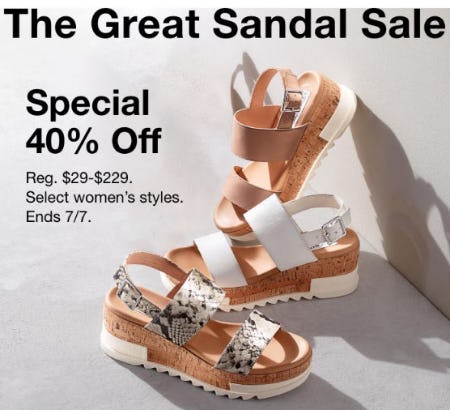 macy's shoe sale 40 off