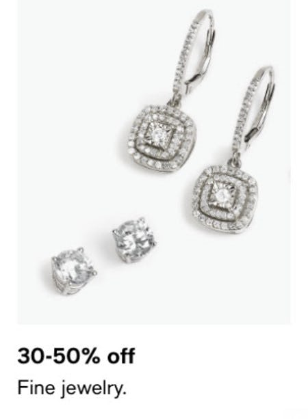 30-50% Off Fine Jewelry