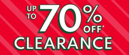 Up to 70% Off Clearance
