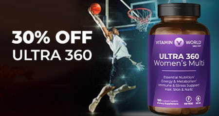 30% Off Ultra 360 from Vitamin World