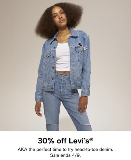 30% Off Levi's from Macy's Children's