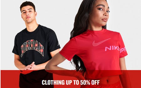 Clothing Up to 50% Off from Finish Line