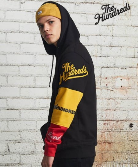 the hundreds yellow hoodie