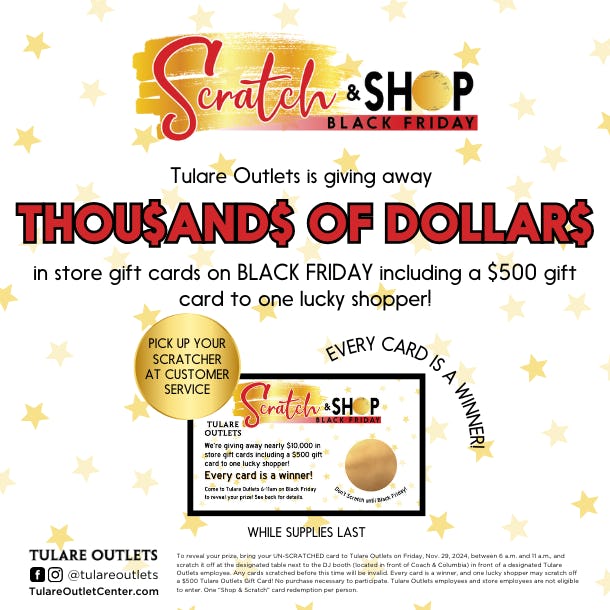 Tulare Outlets Scratch & Shop