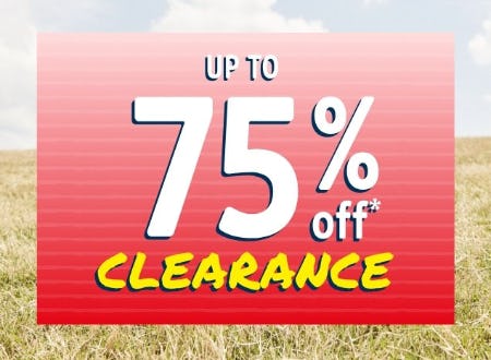 Up to 75% Off Clearance from Oshkosh B'gosh