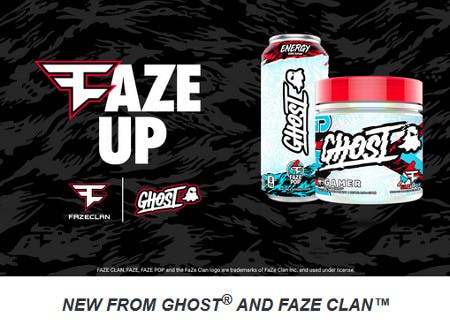 New From GHOST® and FAZE CLAN™ from GNC