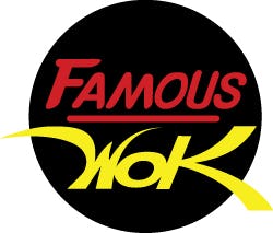 Famous Wok Logo